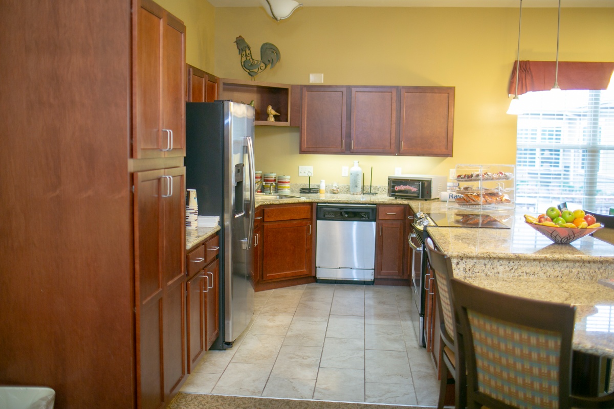 Kitchen at The Parkway Senior Living in Blue Springs, MO